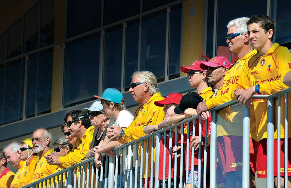 On the last day of patrols for the season, volunteer surf lifesavers at Coolum Surf Club observe one minute’s silence in memory of lives lost at sea. This took place while a search was under way for a missing swimmer just north at Peregian. On the last day of patrols for the season, volunteer surf lifesavers at Coolum Surf Club observe one minute’s silence in memory of lives lost at sea. This took place while a search was under way for a missing swimmer just north at Peregian.